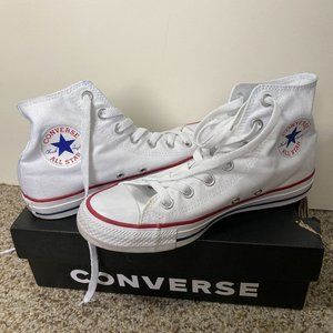 High Top White Converse